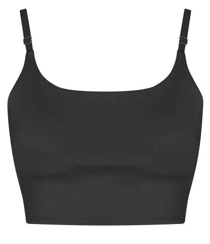 AWDis Ladies Cool Recycled Tech Sports Bra - JBK - XS